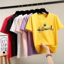 [오늘발송] 스타일아유 여성용 hallmark 반팔 티셔츠[A9G6TS006A]