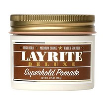 Layrite 레이라이트 수퍼홀드 포마드 120g, Mild Cream Soda_4.25 Ounce (Pa