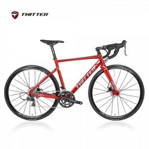 트위터자전거 SMILE DISC브레이크 RS-22단 카본포크, 화이트레드, 46, 85%박스배송