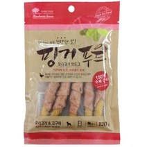 핑거푸드 강아지 간식 핫도그 120g, 오리고기, 8개입