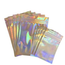투명창 홀로그램 지퍼백_18x26 소분포장 지퍼 비닐백