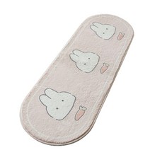 혼멘 소프트 아트 패턴 스퀘어 타원형 롱 미니 침실러그