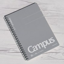 KOKUYO A5 80매 무지..고쿠요 캠퍼스 프리미엄 절취 스프링노트-무선 HB874-4