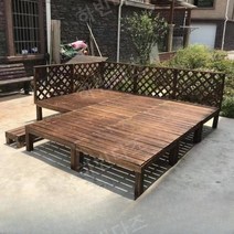앵글 평상 마당 테라스 정원 가족 여름철 테이블 길이 100cm, 1㎡, 길이 90x폭 40x높이 9cm