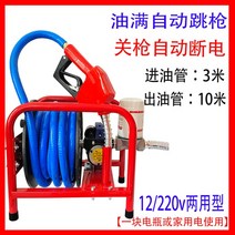 자동 주유기 자바라 디젤 자동 오토 펌프 주입기 연료, 08.[12V220V ] (자동 점프건)