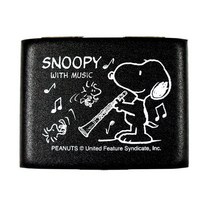 SNOOPY with Music SCL-05 블랙 5장 수납 케이스 SCL05 B♭ 클라리넷용 스누피 밴드 컬렉션