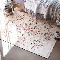 프렌치홈 거실 사계절 국산 단모 북유럽 인테리어 러그 카페트 2size