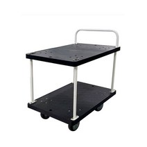 이동카트 이동대차 플라스틱스틸2단대차 신원산업, 중형