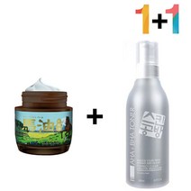 북해도 마유 크림 건성 푸석한 피부 바디 건조한 핸드 끈적임없는수분, IKKO북해도마유 1개_아하바하토너 1개, 본상품선택