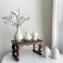 베듀하우스 세라믹 도자기 미니 화병 돌상화병 백일상 촬영소품, 도자기 A