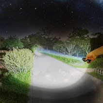 BORUIT 핸드형 LED 써치라이트 직진성최강자 해루질 유해조수, 1개
