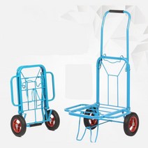 접이식 박스 짐수레 통바퀴 밀차 카트 공구카트 택배, 201통바퀴