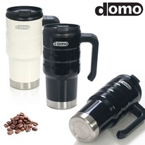 도모 보온 보냉 스텐 텀블러 리유저블 친환경 사무실 차량 스테인레스 대용량 머그컵 330ml 470ml 590ml, 6. 아이보리 590ml