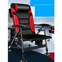 체어맨 낚시의자 바낙스 의자 휴대용 민물 좌대 체어, 검은색 패키지 7