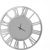 전자벽시계 무선LED벽시계 벽걸이시계 거실 복도용 심플한 로마 숫자 조용한, 1.60x60cm