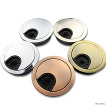 케이블아웃렛 50mm 펄크롬 전선캡 홀커버 마개, 케이블아웃렛 BL01281(50mm)