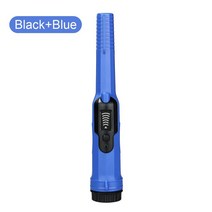 금속검출기 탐지기IP68 방수 금속 탐지기 Pinpointer 야외 보물 찾기 도구 스캔 트리플 알람 모드 전문, 01 BLUE