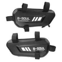 자전거가방 RZAHUAHU B-SOUL Electric Scooter Hanging Bag Waterproof Motorcycle Frame Package EVA Hard Shel, [03] Left Right side A