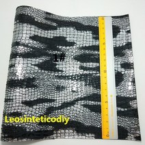 1pc 21x29 합성 레터 cuero sintetico 양각 된 뱀 가죽 활 액세서리 t25 만들기위한, 01 1