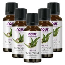 나우푸드 퓨어 에센셜 방향아로마오일 유칼립투스, 30ml, 5개