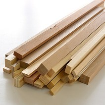 아이베란다 목재 자투리 쫄대묶음 나무쫄대 각목 DIY 몰딩 합판, 원목집성판재 목재자투리(20개), 1개