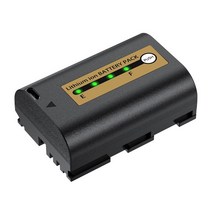2800mAh LP-E6N 카메라 배터리 Canon EOS 5DS Mark II 6D 7D 80D 용 USB 충전 포트 내장, 01 1 Battery