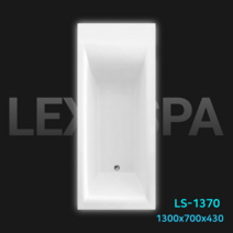 렉서스파 1인 매립욕조 1300 700 아크릴 욕조 매립 반신욕조 매립형 1인용 사이즈, 1개, 시공신청(운임비별도)