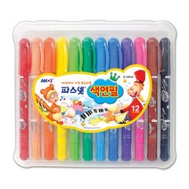 [인기키즈] 12색 파스넷 색연필(7000/아모스) 많이 찾는 상품, 상세페이지 참조, 상세페이지 참조