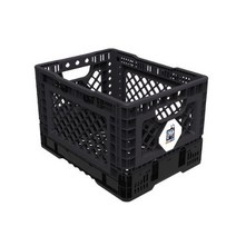 빅앤트 폴딩박스 접이식 캠핑 수납상자 25L, 블랙, 1개