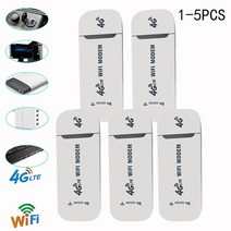 와이파이 증폭기 공유기 인터넷 무선 4G LTE USB 라우터 150Mbps 휴대용 모바일 광대역 모뎀 스틱 SIM 카드 네트워크 어댑터 1-5 개, [01] 1Pcs, [01] White TypeA, 01 White TypeA_01 1Pcs
