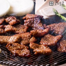 고기중독 부드러운 양념 꽃갈비살 치마살 1kg (500g+500g), 부드러운 양념치마살1kg (500g 2팩)