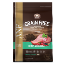 ANF 독 3세대 홀리스틱 그레인프리 미국제조생산 2.72kg 6.8kg 강아지 사료, 칠면조&병아리콩 2.72kg