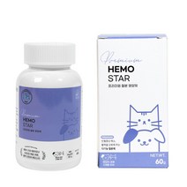 정품 국산 강아지 고양이 멍냥이랑 헤모스타 철분 빈혈 영양제, 1개, 상품상세참조, 건강한맛