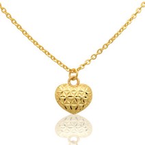 골드모아 순금 하트 아기 목걸이 (7.5g/24k)