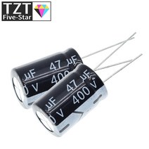 슈퍼캐패시터 400V 47UF 전해 커패시터 105C 16x25mm 10 개, 10개