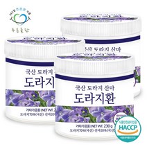 [푸른들판] 국산 도라지환 haccp 인증 휴대용환통 사은품 230gx3통 길경 백도라지, 230g, 3개, 상세 설명 참조, 상세 설명 참조