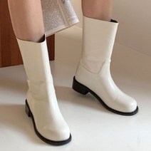 주식회사 브이와이 VY 여자 종아리부츠 두꺼운굽 와이드 키큰녀 워커 (9469239)