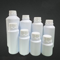 [10개] PE 150ml-1L 불투명 광구 잠금캡 병 약품 액체 제약 가루 소분 봉인 공병 제조, 800ml-10개묶음