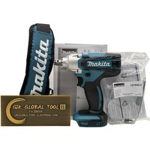 임팩트렌치 쥬피터 하이브로 소형 전동드라이버 충전식 makita dtw190 무선 임팩트 렌치 18v lxt 190 nm 토크 전문 수리 도구 전동 공구 충전식 전기 렌치, dtw190 바디
