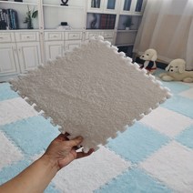 카페트 매트 두꺼운융 면접합 버블 거실 침실 대면적 업소용청소기, C01-30x30x0.6CM5피스시착용, T03-화이트색