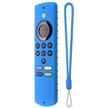 제이즈 실리콘 케이스 ForAmazon 화재-TV 스틱 라이트 원격 제어 Shockproof 안티-슬립 대체 화재 TV, 01 Sky Blue
