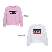 리바이스키즈 [동아백화점 수성점] 봄 가을 간절기(여유있게구매하세요) 여아 로고 풀오버맨투맨VPS13ASW60