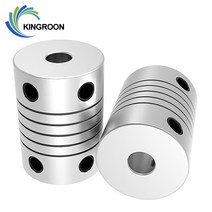 3d프린터 부품 KINGROON-3D 프린터 스테퍼 모터 플렉시블 커플링 알루미늄 CNC 모터 조 샤프트 커플러, 14 8x10x25mm