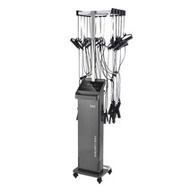 바퀴달린 지능형 디지털 파마 기계 셀프 헤어 세팅기, 1-티타늄 그레이 스테인리스 스틸40개의 단일 홀 바