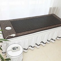 옥 매트 게르마늄 옥장판 난방 옥돌 황토 전기 장판 매트리스 침대 뜸질, 02 6각 70x190cm