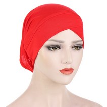 이슬람 히잡 여자 인도 롱스카프 솔리드 컬러 언더 모자 turban femme musulman ready to wear hijab 모자 headscarf 보닛 내부 hijabs