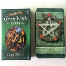 타로카드 TAROT 타로마스터 새로운 타로 데크 카드 신비한 점 녹색 마녀 타로 카드 여성용 카드 게임 보드 게임