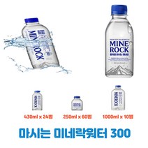 마시는 청정 미네랄 미네락 워터300 250ml 430ml 1000ml, 미네락워터 250ml x 60병