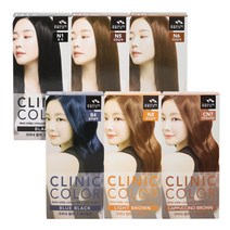 꽃을든남자 크리닉 헤어 칼라 택1, 선택:칼라 N3 흑갈색, 칼라 N3 흑갈색