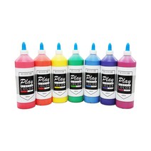 (플레이) 한혜연 옷 지갑 커스텀 리폼 신발마카쥬 가방마카쥬 아크릴물감 23색 500ml, 본품, 17.red(400ml)